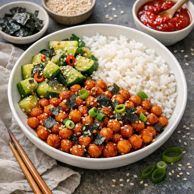 Gochujang-kikärtor
